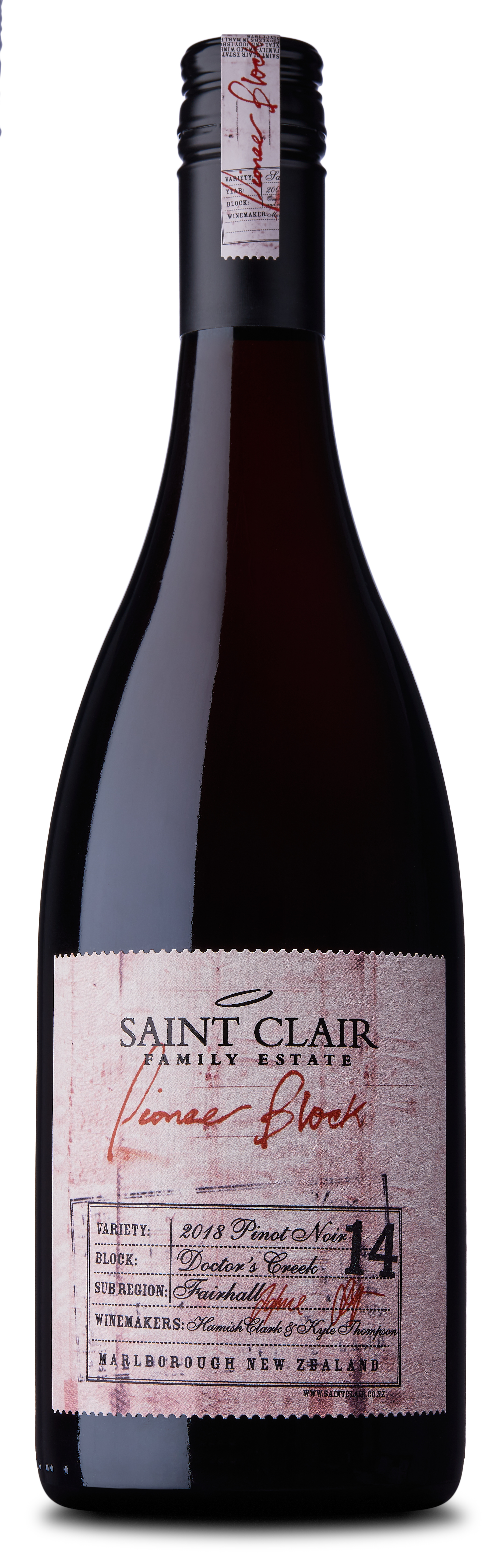 Saint Clair Pinot Noir “Pionneer Block 14